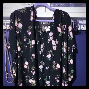 Floral kimono